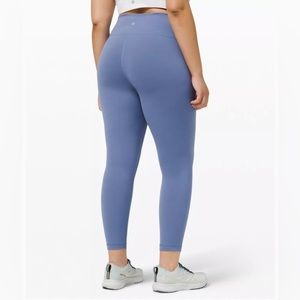 Lululemon Wunder Train leggings -25”- color water drop-